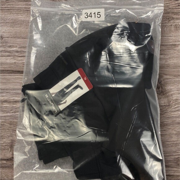 Layer 8 Pants Mens XL  Black  Athletic Jogger Sporty Stretch Knit Pant MSRP $48 - Picture 13 of 16